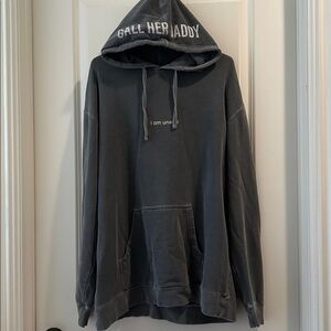 Call Her Daddy Barstool Alex Cooper popular podcast I am Unwell Grey Hoodie XL